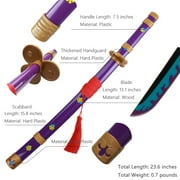 Elervino 23.6 inches Bamboo Wood Sword