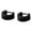 Black, variant on 1 Pair Fashion Cool Men\s Stainless Steel Huggie Hoop Earrings Casual Jewelry
