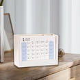 thumbnail image 6 of Two In One Pen Holders, 2025 Desk Calendar, Multifunctional Desk Storage Box, Stylish Organizer, Plastic Material, Monthly Calendar, Photo Frame, For Home Office, 6 of 6