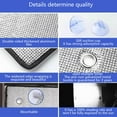 thumbnail image 6 of IBaodan Double Sided Aluminum Foil Insulation Film - Heat Reflective Sunshade Window Cover with 6 Suction Cups, Blackout Thermal Foil for Sunroom/Patio/Car (70x100cm), 6 of 6