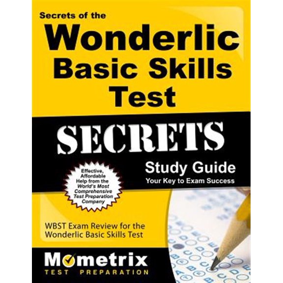 Pre-Owned Secrets of the Wonderlic Basic Skills Test Study Guide: Wbst Exam Review for the Wonderlic Basic Skills Test Paperback