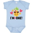 thumbnail image 3 of Inktastic First Birthday Hawaiian Pineapple Girls Baby Bodysuit, 3 of 5