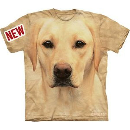 Self Portrait T-shirt - Yellow Lab Portrait Adult T-Shirt - 10-8146