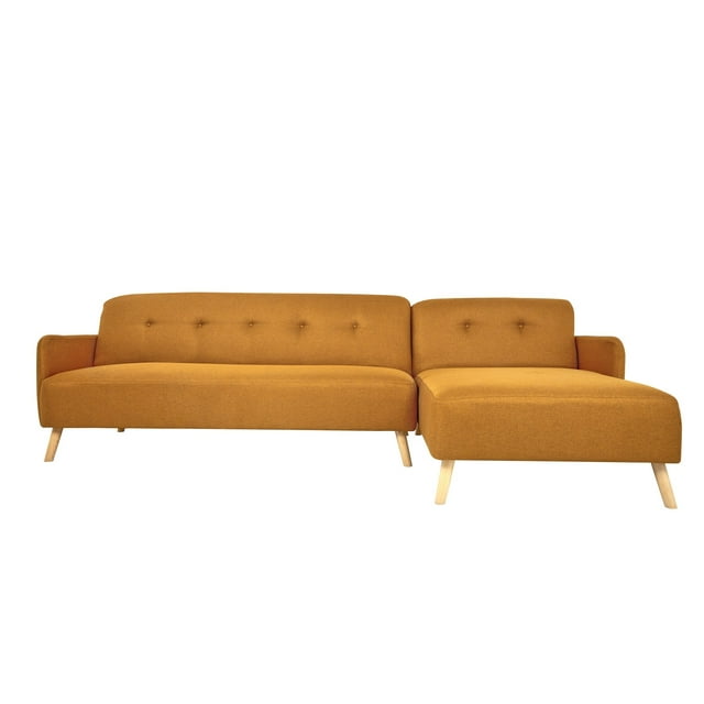 Sofa Cama Kessa Muebles Ariel Mostaza