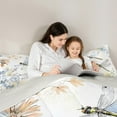 thumbnail image 6 of Manfei Cute Dragon Bedding Comforter Set,Rustic Flower Dandelion Twin Comforter Sets,Yellow White Bedding Set For Girls Kids,Breathable Home Decor Reversible,2-Piece, 6 of 9