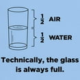 thumbnail image 3 of CafePress - Technically, The Glass Is Always Full T Shirt - Men's Classic Graphic T-Shirt, 3 of 4