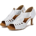 thumbnail image 5 of Women Rhinestone Dance Shoes Ballroom Latin Salsa Bachata Performance Dance Dancing Shoes_Special Gift, 5 of 5