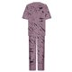 thumbnail image 4 of Conjunto Corto para las Mujeres Color Sólido Casual sin Mangas Y Pantalones Cuello Redondo de Dos Piezas, 4 of 4