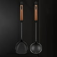 thumbnail image 3 of Iron Spatula & Spoon Set with Wood Handle - Heat Resistant and Easy to Clean!, 3 of 8