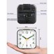thumbnail image 4 of Reloj despertador analógico, diseño absolutamente silencioso sin tictac para un sueño tranquilo, funciona con pilas y tiene función de repetición, tamaño compacto para viajar fácilmente, pantalla, 4 of 5