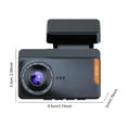 Nhthy Night Vision Car Recorder with Loop, WIFI, Front and Rear Camera
