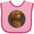 thumbnail image 3 of Inktastic Nova Scotia Duck Tolling Retriever Dog Boys or Girls Baby Bib, 3 of 4