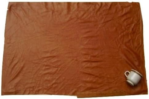Bulk Tan Light Brown Suede Leather Irregular Shape 55 X 36.5 Cm 21 1/2 X 14  1/4 Split Chap Cowhide Leather Work Craft Supply Leather Scrap 