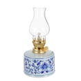thumbnail image 1 of Lámpara de aceite de cámara, lámpara de queroseno de vidrio transparente vintage, lámpara de huracán decorativa para interiores, linterna de aceite para decoración de mesa e iluminación de emergencia, 1 of 7