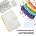 thumbnail image 1 of POINTERTECK Painting Storage Book Beads Container A5 Binder Self Sealing Plastic Bag, 1 of 7