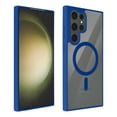 thumbnail image 1 of Mr. Gadgets Funda Carcasa Clear Case Color Azul Marino Para Samsung Galaxy S26 ULTRA Compatible Con Magsafe., 1 of 5