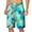 Light Blue, variant on Mens Swim Trunks Graphic Print Elastic Waist Quick Dry Bathing Suit Board Shorts Beach Comfortable Swimsuit Bottom With Drawstring Dark Blue L