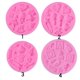 thumbnail image 1 of Molde de silicona para decoración de pasteles (temática Fiesta prenatal) - Para hacer tus propios pasteles, dulces, chocolates, cubitos de hielo, jabones, 1 of 5
