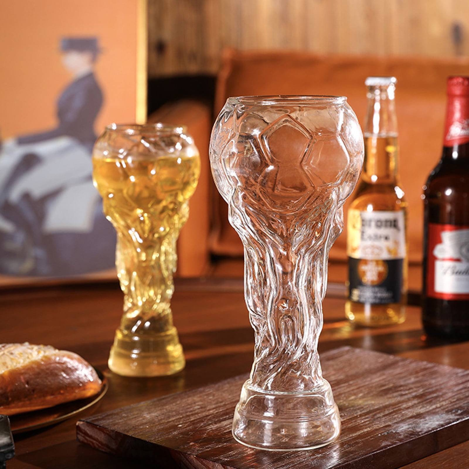 BestAlice World Cup Beer Glass Set of 2, Creative 450ml Hercules Mug Beer  Mug, Glass Football Cup, C…See more BestAlice World Cup Beer Glass Set of  2