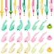thumbnail image 1 of 4 estilos, 60 piezas, agarres para lápiz, agarres para bolígrafos, almohadillas para lápices, agarres para bolígrafos, agarres para pintar, dibujar para adultos, artritis, escritura, 3 colores, 1 of 7