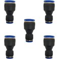 thumbnail image 1 of GFDYREE Connecteur Pneumatique Rapide 12mm x 8mm pour Connecter les Raccords Réducteur Droit Union/coupleur (Lot de 5), 1 of 2