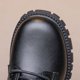 thumbnail image 5 of Zapatos para niñas,Botas para niñas,Encaje de invierno para montar botas de cuero falso tamaño 10 niñas, 5 of 9