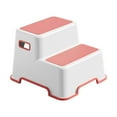 thumbnail image 3 of Kids Step Stool Potty Stool Anti Slip Multifunctional Accessories Bathroom Stool Red, 3 of 8