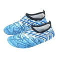 thumbnail image 3 of Gubotare Kids Water Shoes Girls Toddler Water Shoes Boys Girls Swim Beach Quick Dry Aqua Socks Rubber Sole Athletic Sneakers Barefoot Shoes for Kids (Light Blue,Toddler 10), 3 of 5