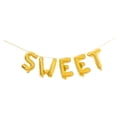 thumbnail image 3 of 1 SWEET WEDDING Pancarta Dulce Adornos para Atractiva Elegante Oro, 3 of 7