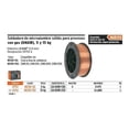 thumbnail image 2 of Carrete Microalambre Con Gas Truper 13752 5 Kg MICRO-5G, 2 of 2