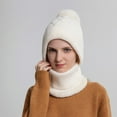 thumbnail image 5 of YFPWM Fall Hats for Women Winter Hat Warm Hat White One Size, 5 of 6