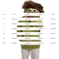 thumbnail image 2 of Unisex Big Mouth Monster Pullover Hoodie Funny Plush Fleece Novelty Sweatshirt Cute Halloween Costume Cosplay Party Outfit Gifts for Adults, 2 of 4