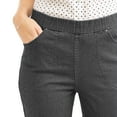 thumbnail image 4 of RealSize Women's 4 Pocket Stretch Pull On Bootcut Jeans, Sizes S-XXL, Available in Petite, 4 of 9