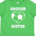 thumbnail image 4 of Inktastic Heart Soccer Sister Girls Toddler T-Shirt, 4 of 5