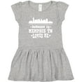 thumbnail image 3 of Inktastic Memphis Tennessee Someone Loves Me Skyline Girls Toddler Dress, 3 of 5