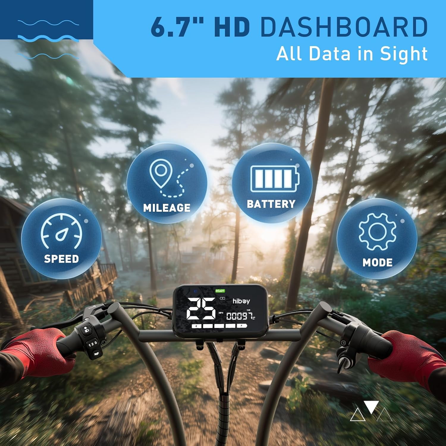 Hiboy Adult Electric Scooter with Seat & Basket | 810W Motor | 25MPH & 34-Mile Range | 16" All-Terrain Tires | Commuter & Off-Road Scooter | UL2272 Certified