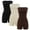 3 packs:Black-beige-brown, variant on MANIFIQUE 3 Packs Strapless Shortie Bodysuit for Women Tummy Control Shapewear Seamless Body Shaper with Removable Straps