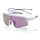 thumbnail image 1 of 1 juego de gafas de motocicleta tri-acetato de celulosa UV400 gafas de sol para deportes al aire libre para motocross, bicicleta de tierra, ATV, lente púrpura, marco blanco y púrpura, 1 of 6