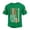 Green, variant on Men's St. Patrick's Day Beer Flag Graphic Crew Neck T-Shirt Short Sleeve