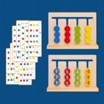 thumbnail image 1 of Parent-child Interactive Desktop Four-color Game 4-year-old Children's Puzzle , Early Education Intelligence Logical Thinking Training Toys, 1 of 5