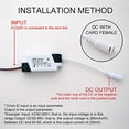 thumbnail image 1 of Controlador LED 2x ShuxiuWang Transformador 18-24W para Plafón LED Conector DC, 1 of 2