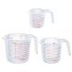 thumbnail image 1 of tazas medidoras de plástico para hornear, tazas graduadas, suministros para hornear, 1 of 5