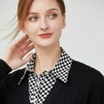 thumbnail image 3 of Camicover Women’s Detachable Half Shirt Blouse Collar Dickey Collar Fake Collar False Collar, 3 of 9