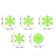 thumbnail image 2 of Pegatina Luminosa De Copo De Nieve Para Pared, Habitación Infantil, Jardín De Infancia, Dormitorio, Salón, Residencia De Estudiantes, Pegatina Fluorescente De Copo De Nieve Para Navidad, 2 of 5