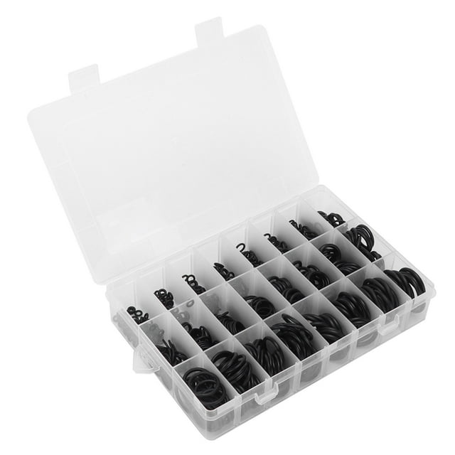 Cergrey Sealing Rings,740pcs O-Ring Assortment Nitrile Rubber Sealing Rings For Machine Tools Automobiles Agricultural Machinery