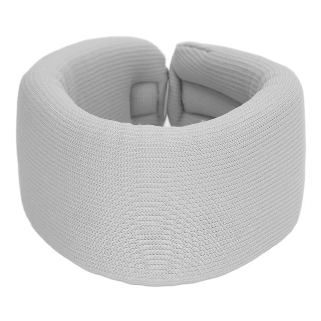 Attelle de Cou Éponge, Attelle de Cou en Nylon Gris, Coussin de Cou Méticuleusement Conçu