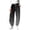Black, variant on Szhihuiw Pants for Women Leopard Print High Waisted Baggy Sweatpants Plus Size Fashion Casual Joggers with Pockets