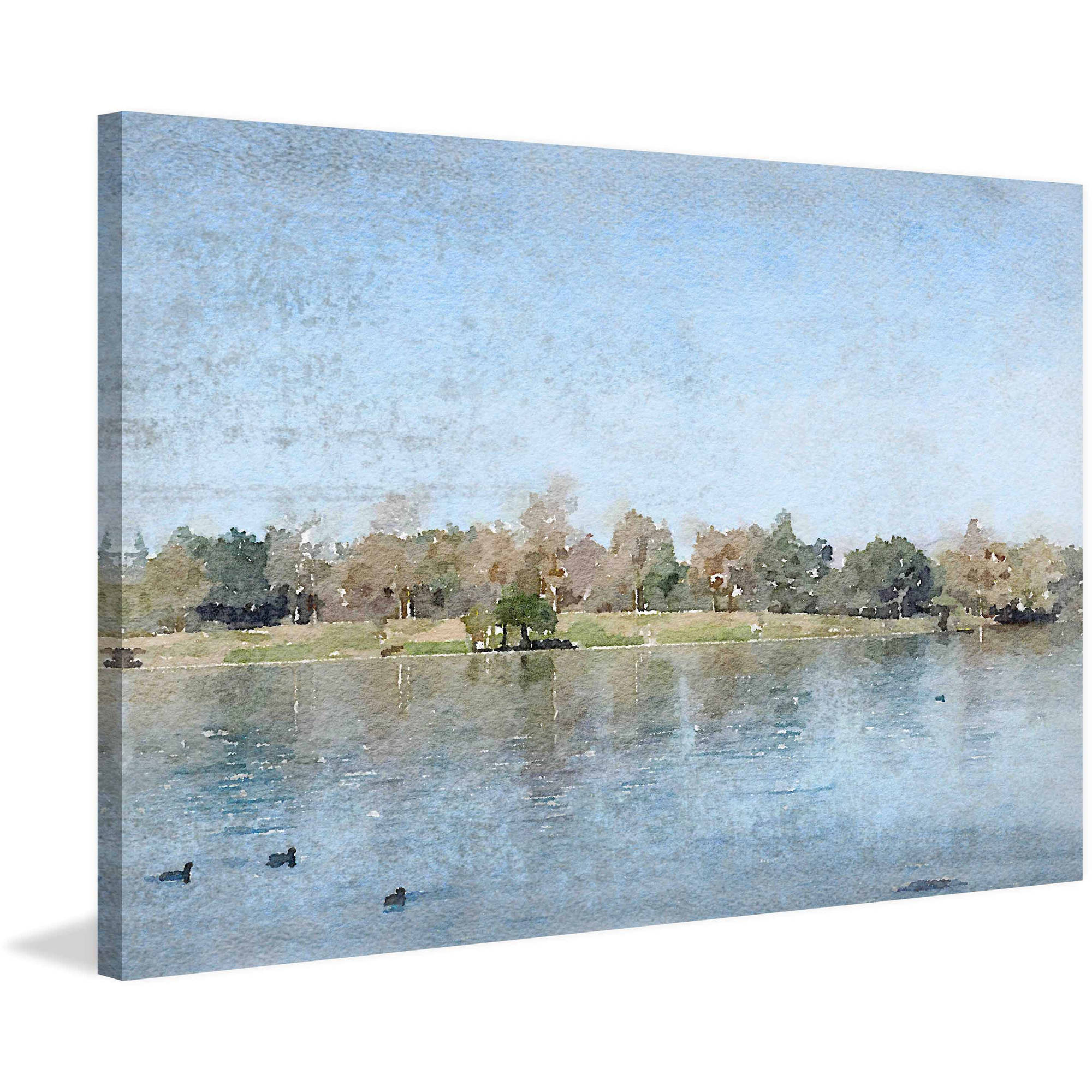 Marmont Hill 'Spring On The Farm 3' by Irena Orlov Painting Print on Wrapped Canvas