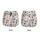 thumbnail image 3 of Balery Cute Cats Pantalones cortos deportivos para mujer con forro y dos bolsillos, elásticos, para entrenamiento, gimnasio, yoga-Large, 3 of 7