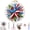 Star, variant on FLOPESN DIY American Independence Day Pattern Hand Embroidery Kit, 7.87*7.87inch, Butterfly Pattern Cross Stitch Set with Hoop, Threads & Tools, Beginner Friendly Handmade Art